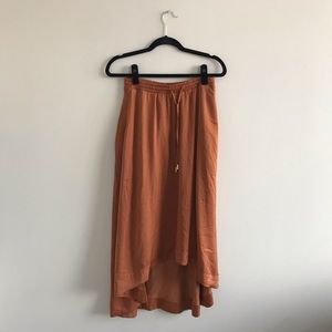 Banana Republic Deep Camel Maxi Skirt